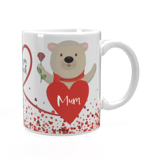 Bear love you so much personalised mug